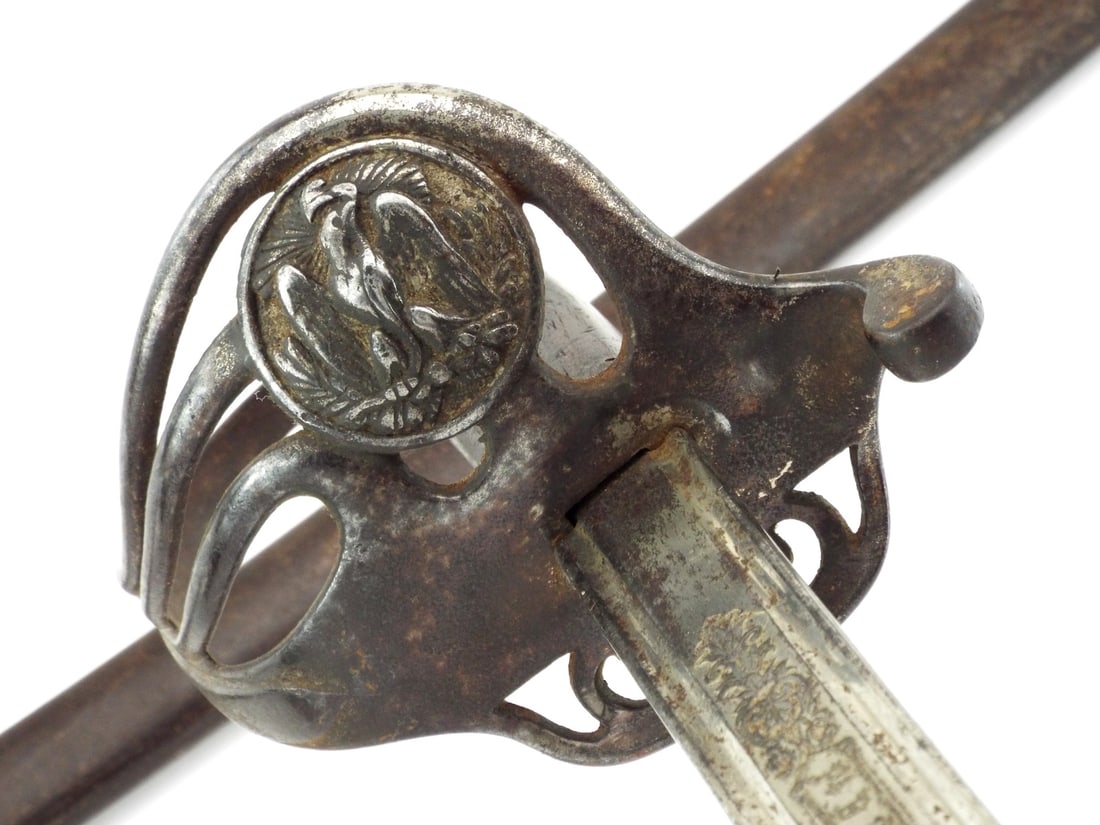 Uncommon Mexican Revolution OFFICER SWORD TOLEDO 1901 (1 of 8)