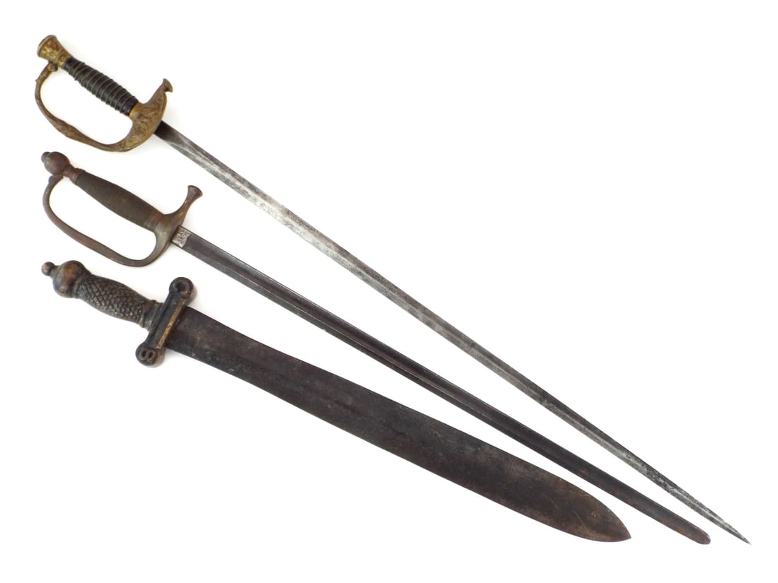 Group of Three Edged Weapons (1 of 10)