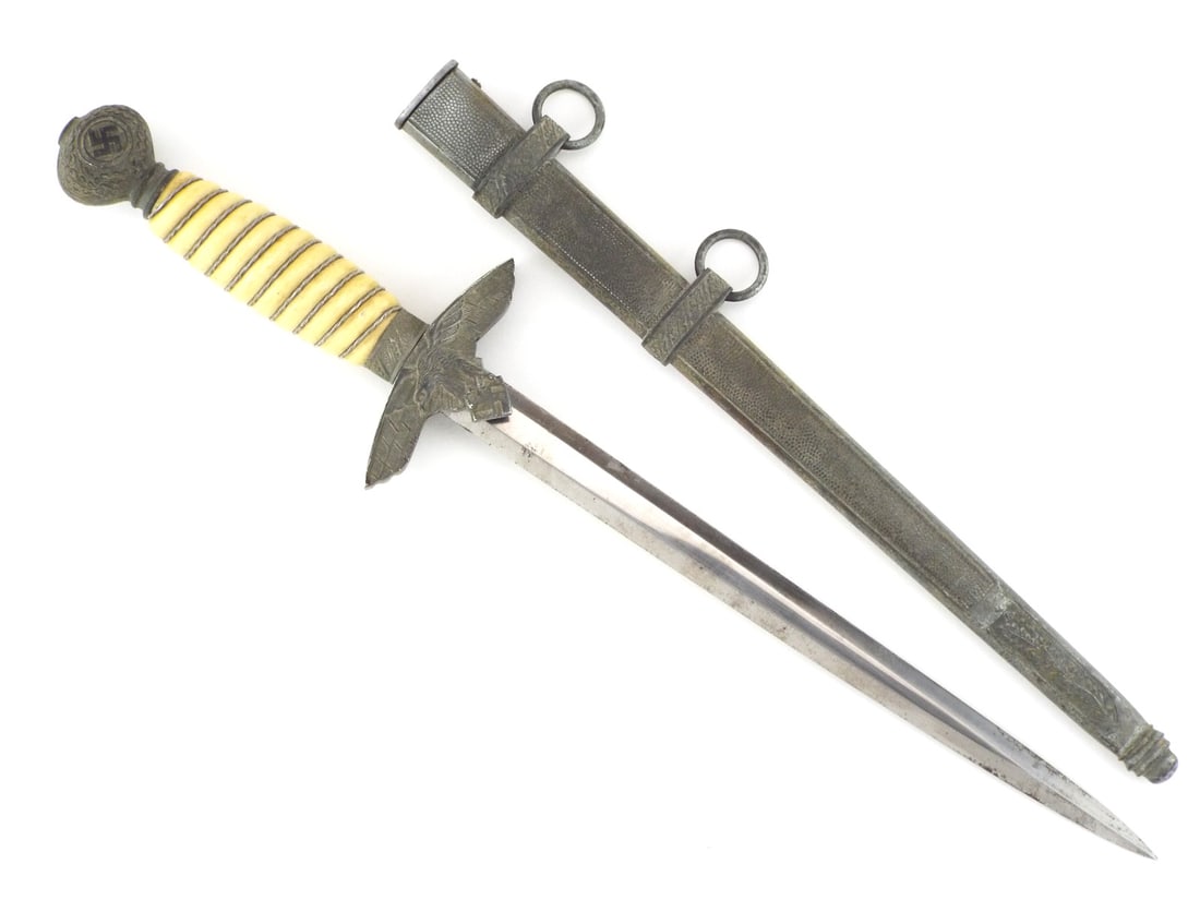 German WWII WKC SOLINGEN Luftwaffe Officer Dagger (1 of 14)