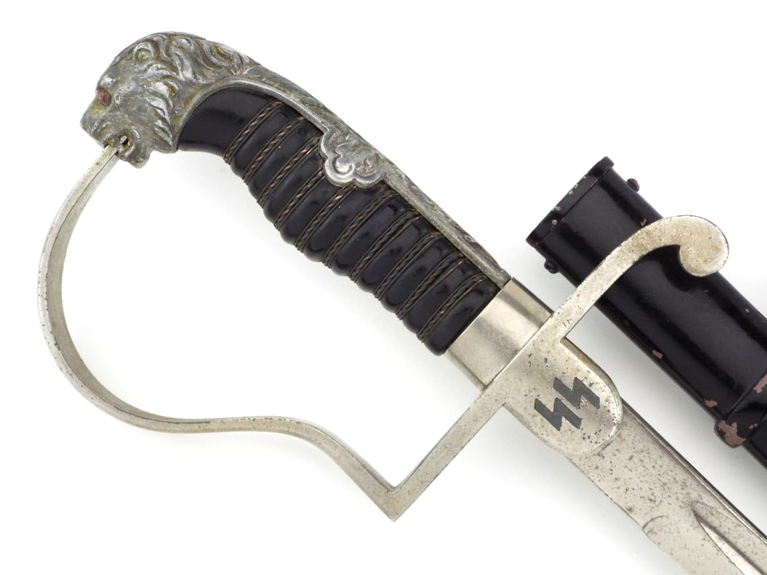 German WWII SS Officer Sword By ANTON WINGEN JR SOLINGEN (1 of 14)