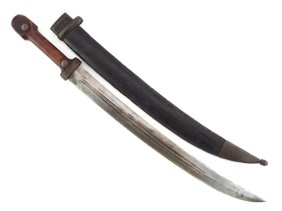 WWI Imperial Russian M1907 BEBUT ARTILLERY KHANDJAL DAGGER with Scabbard (1 of 15)