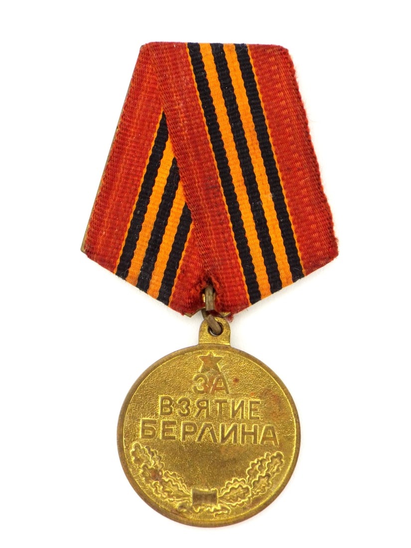 Soviet WWII Medal FOR THE CAPTURE OF BERLIN (1 of 6)