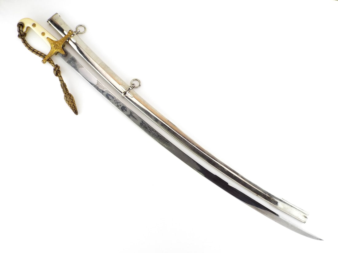 British King Edward VII GENERAL MAMELUKE SWORD By J.R. GAUNT & SON (1 of 19)