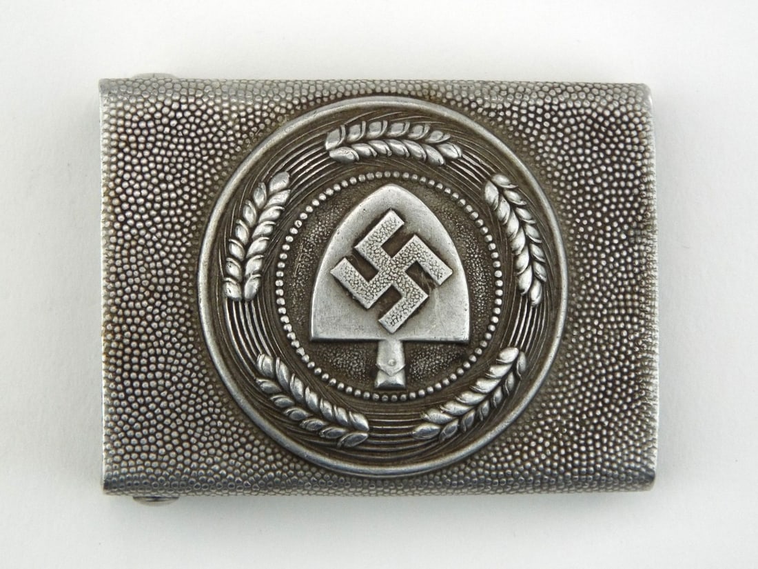 German WWII RAD NCO BUCKLE by Christian Theodor Dicke 1936 (1 of 6)