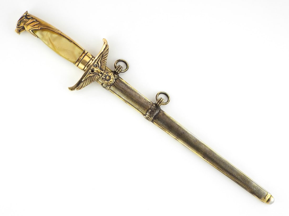 German WWII Eastern Territories Governmental Official Dagger By CARL EICKHORN SOLINGEN - 2