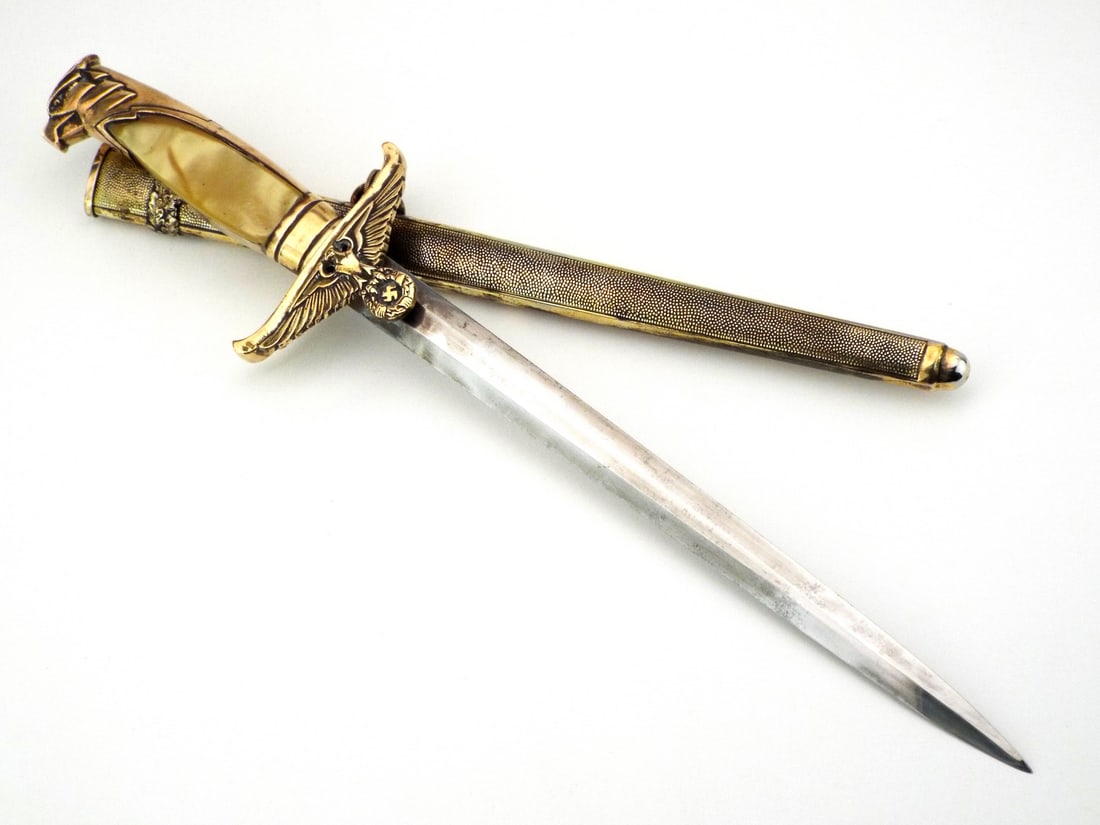 German WWII Eastern Territories Governmental Official Dagger By CARL EICKHORN SOLINGEN - 7