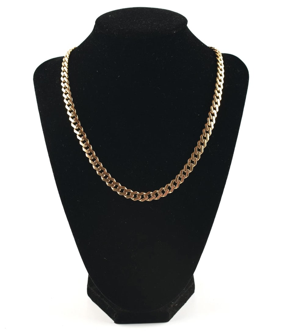 14k Yellow Gold Royal Monaco Miami Cuban Link 7mm Curb Chain 17" w.. Iced Lock: Weight : 18.7g. Marks : 14k. Length : 14". 7 mm wide. Direct credit card payment will not be accepted for this Lot. Accepted payment methods include cash, certified bank check, wire transfer, and ACH.