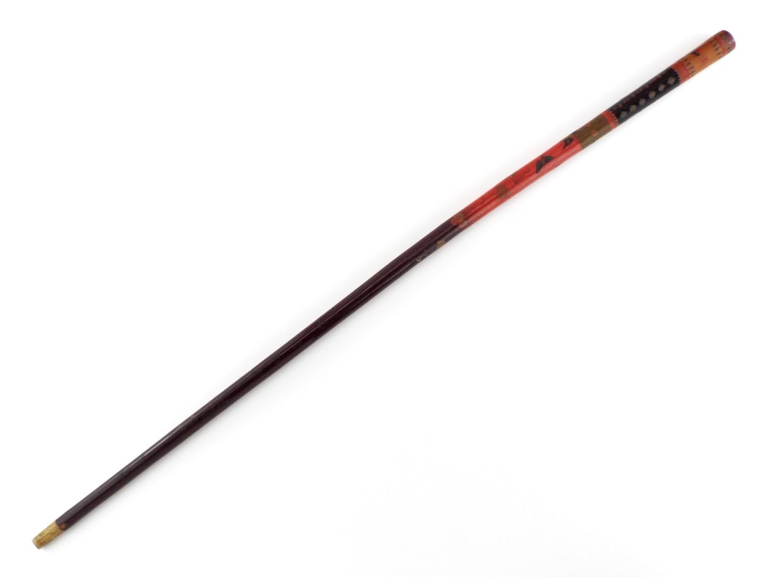 Very Rare Japanese MEIJI Period INTRICATE CLOISONNE WALKING CANE (1 of 13)