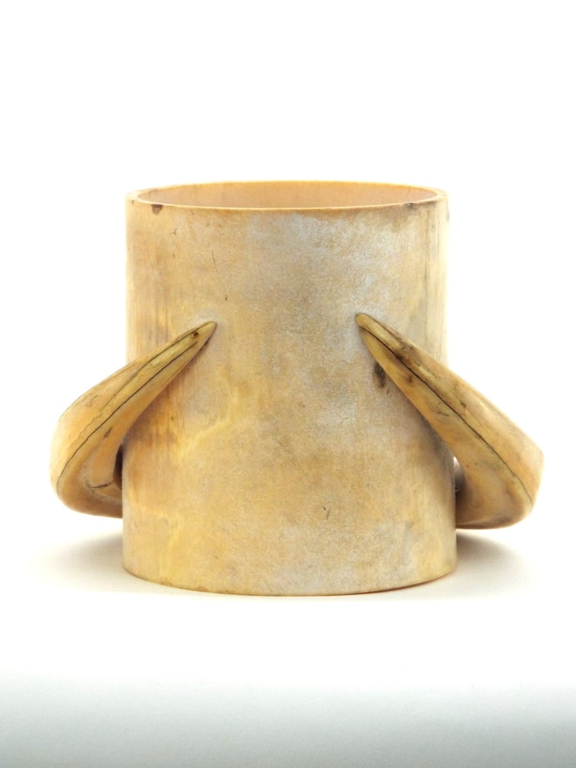 Very Fine American Early 20th C. DESK CIGAR HOLDER Hand Carved (1 of 10)