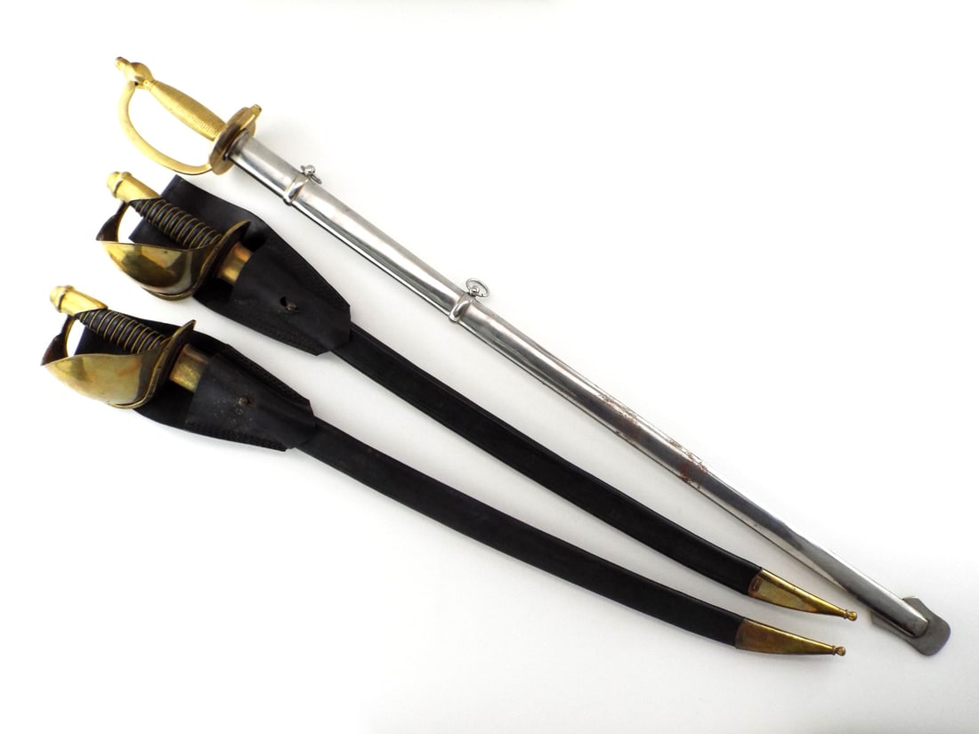 Lot of 3 Swords with Scabbards (1 of 11)