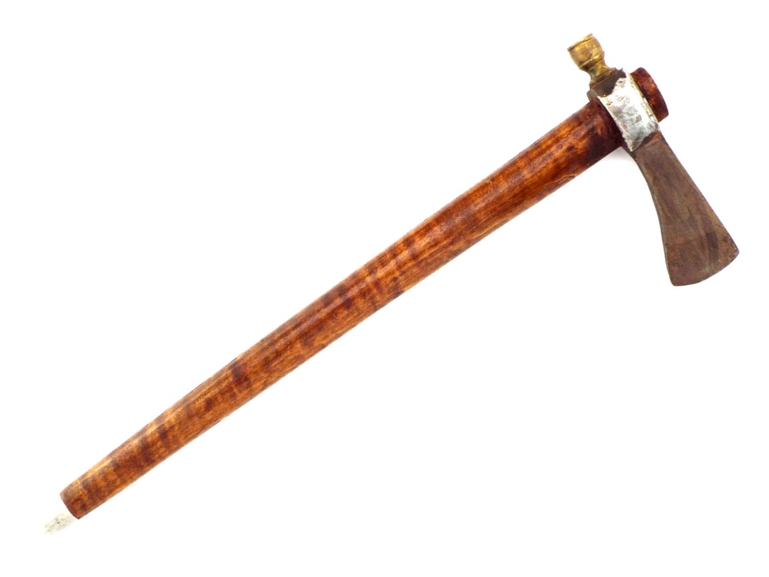 American Pipe Tomahawk with Curly Maple Handle (1 of 12)