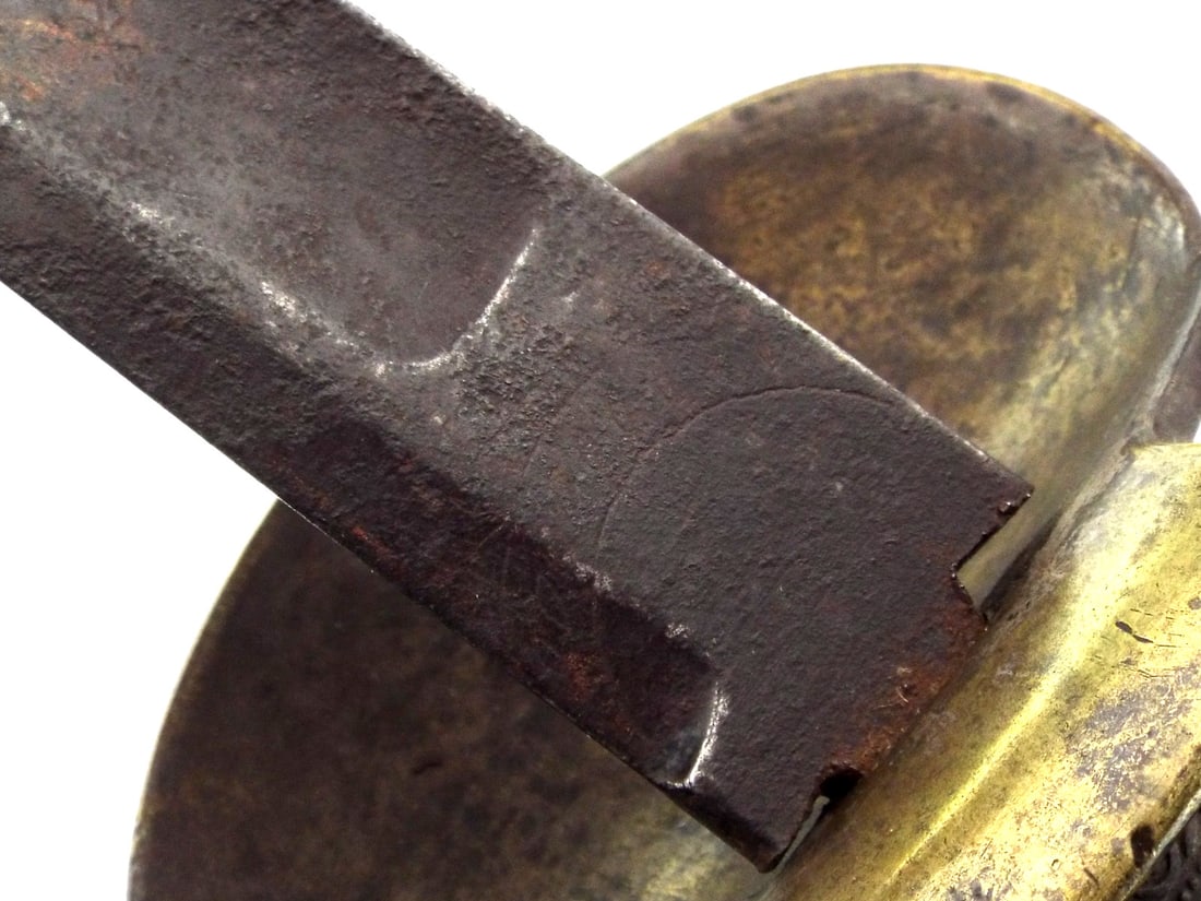 Rare Early American 1820s NAVAL OFFICER Sword or REVENUE CUTTER SERVICE with Eagle Head Pommel - 12