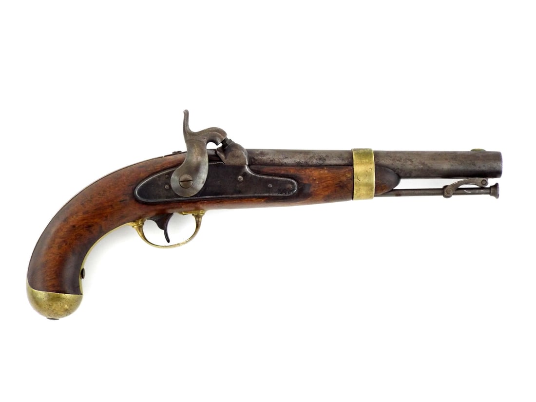 US Civil War M1842 PERCUSSION PISTOL By Ira N. Johnson (1 of 20)