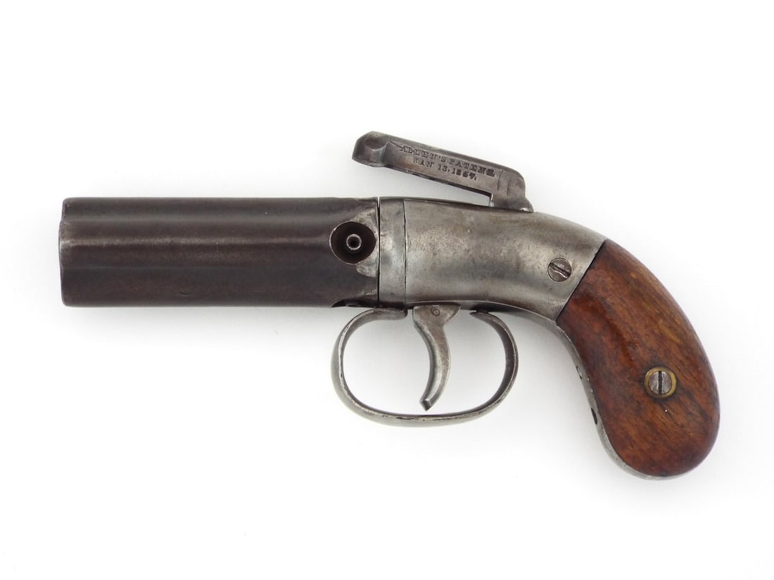 Pepperbox Project Pistol: Allen's Patent, requires repair, action does not work properly.