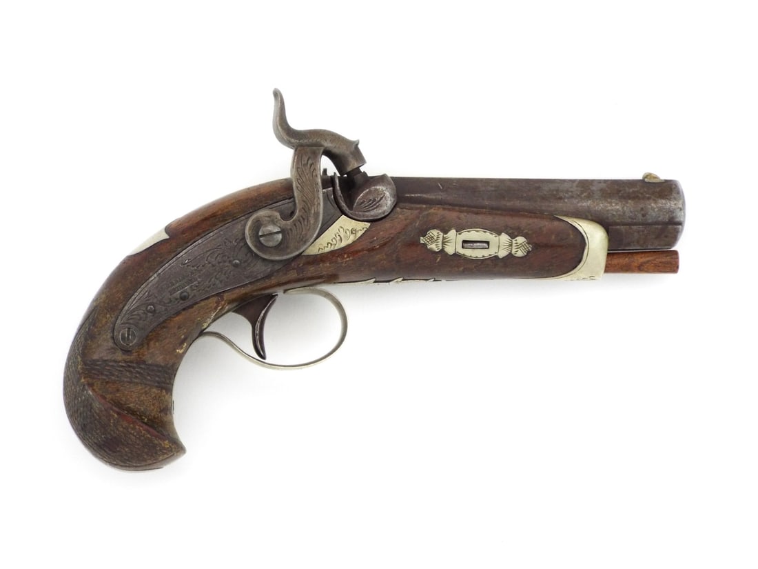 US Civil War Pocket Pistol By DERINGER PHILADELPHIA Famously The Pistol Model That Killed Lincoln (1 of 10)