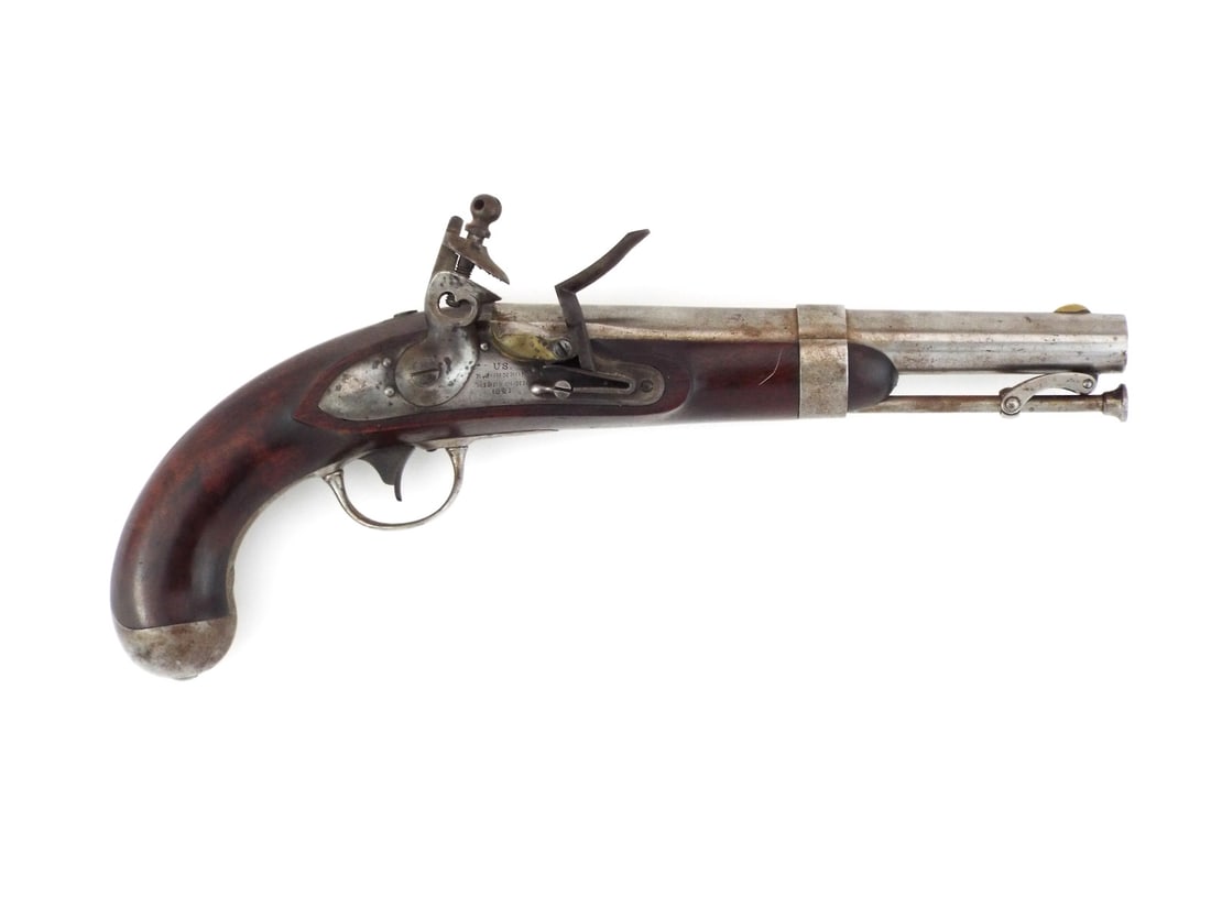 High Condition Johnson US Flintlock Pistol (1 of 10)