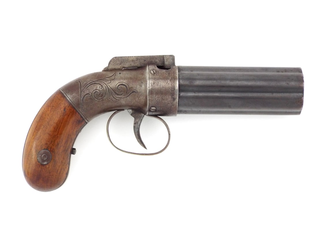 High Condition Allen & Thurber Pepperbox Pistol (1 of 10)