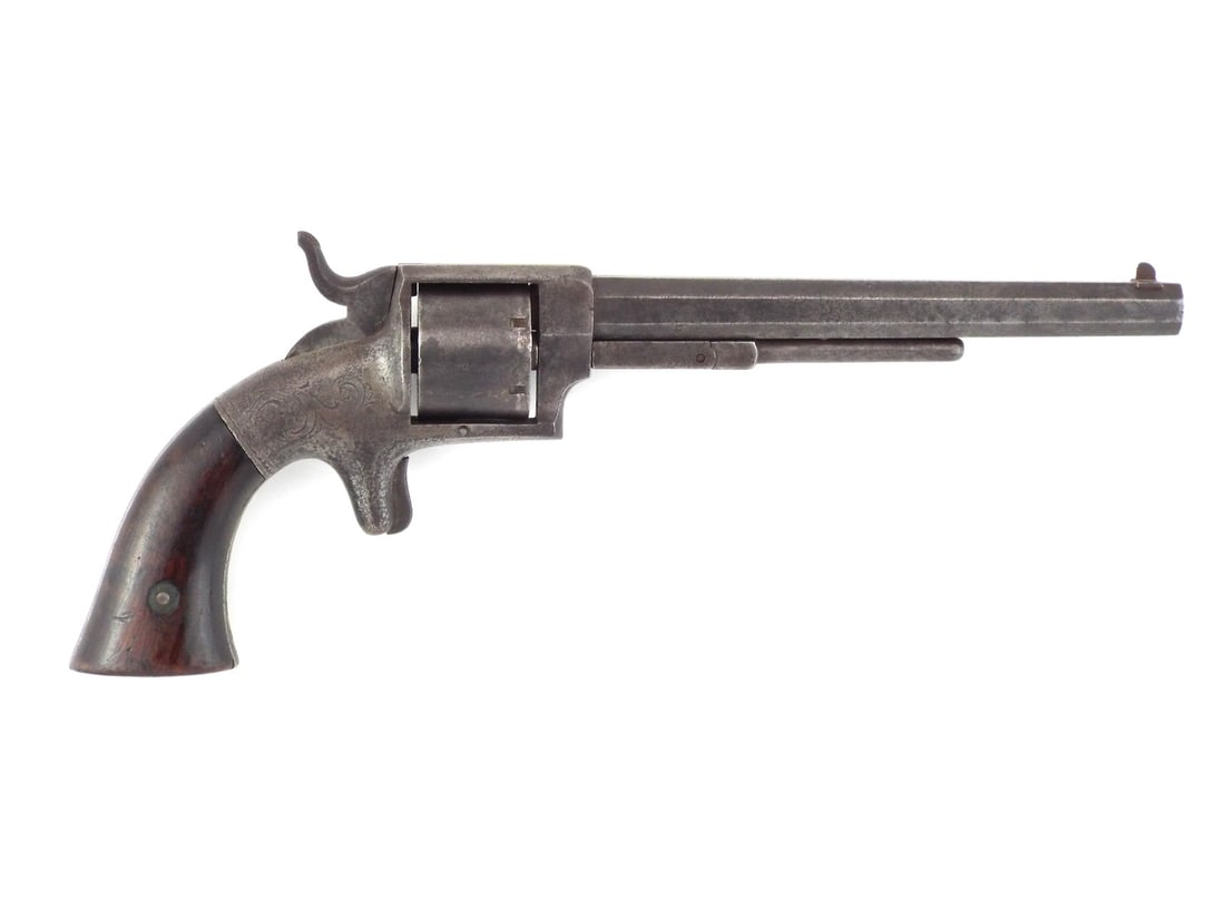 Rare Civil War Bacon Navy Revolver (1 of 10)