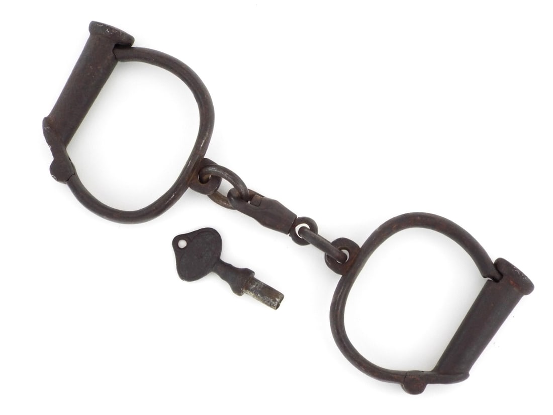 Civil War Era Handcuffs / Shackles (1 of 6)