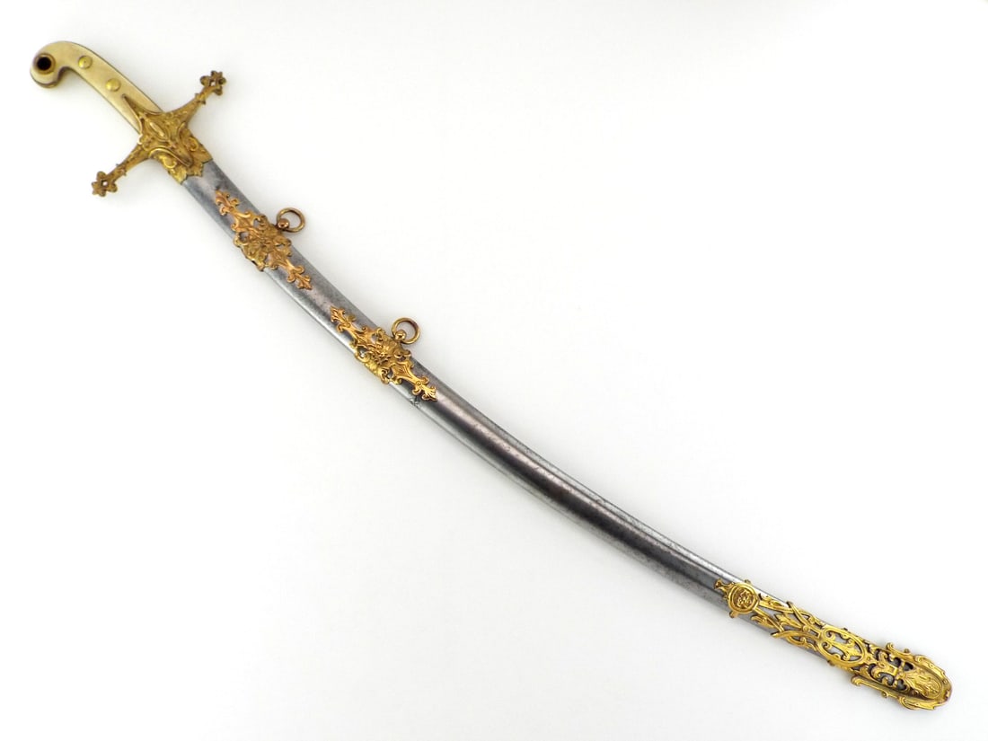 Exceptional British Army Generals Mameluke sword (1 of 20)