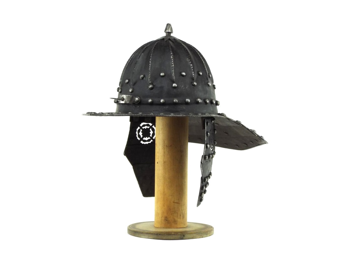 Thirty Years War Style LOBSTER TAIL HELMET (1 of 20)