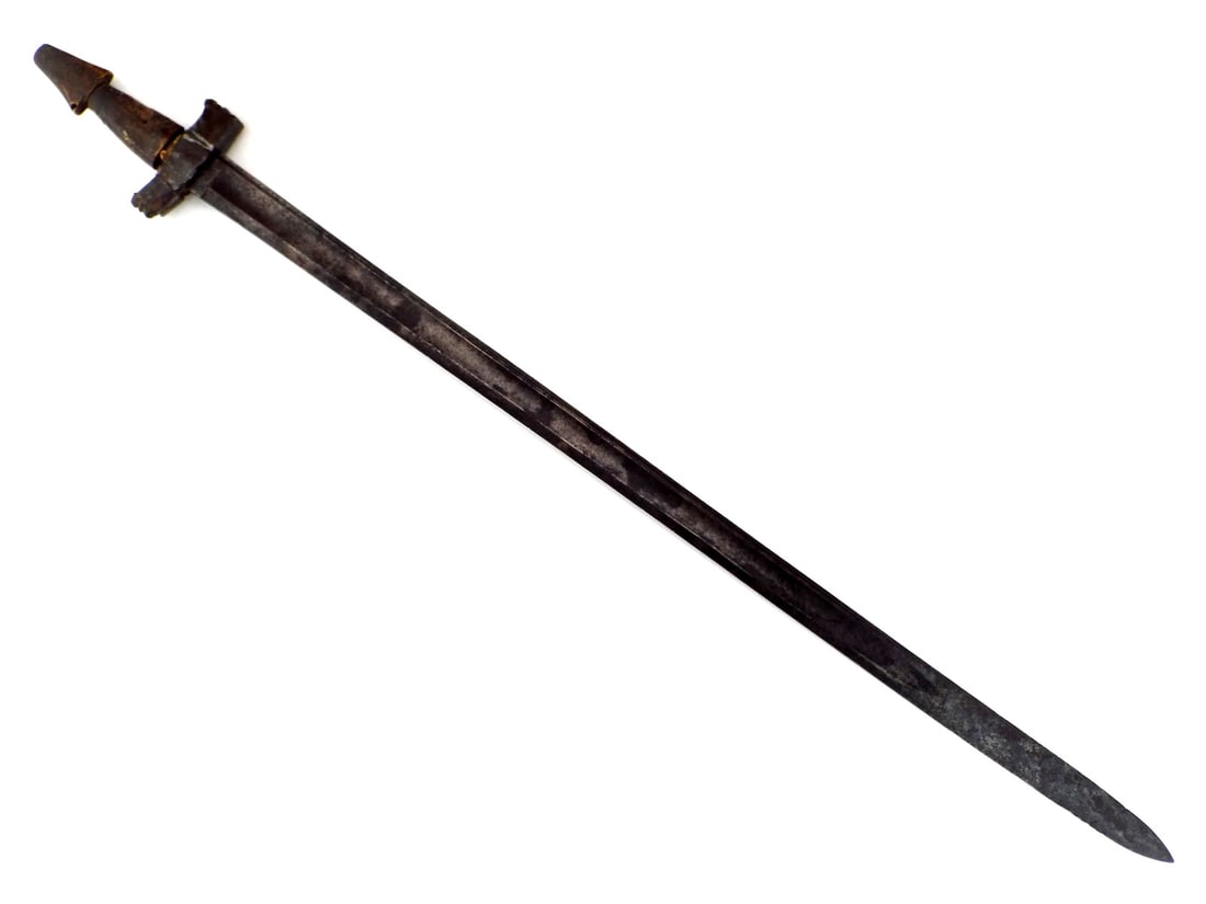 Unusual Early 18th C. Sword with LUNESCHLOSS Solingen Blade (1 of 16)