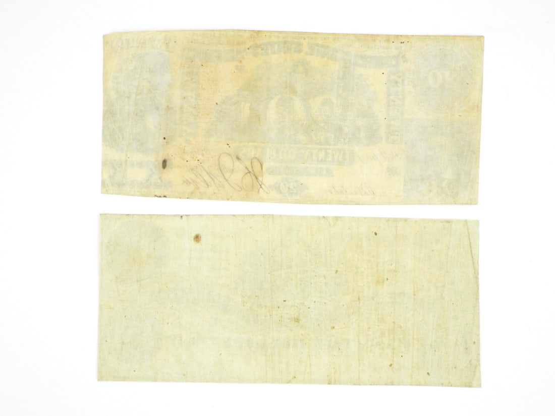 Two Nice Confederate Notes - 2
