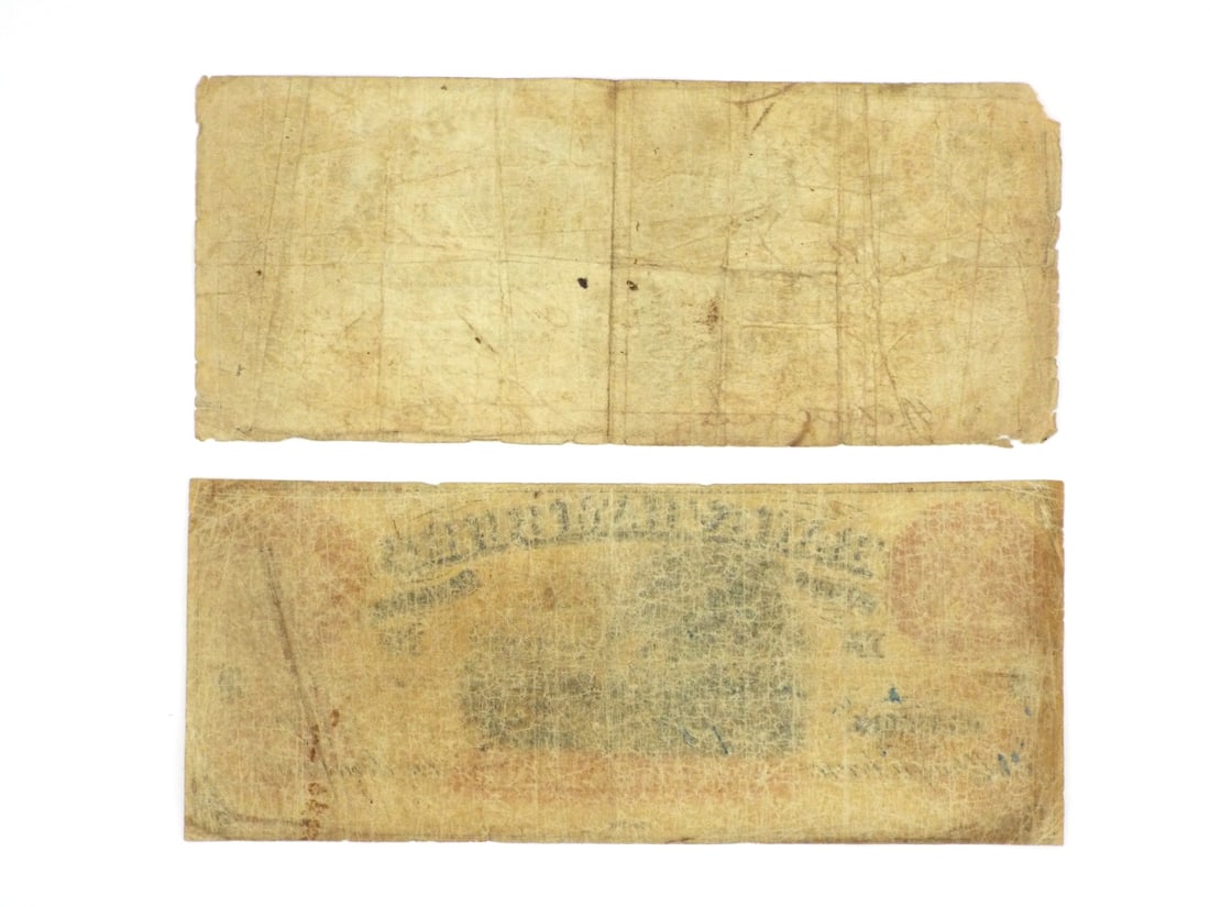 Two Confederate Hamburg S.C. Notes - 2