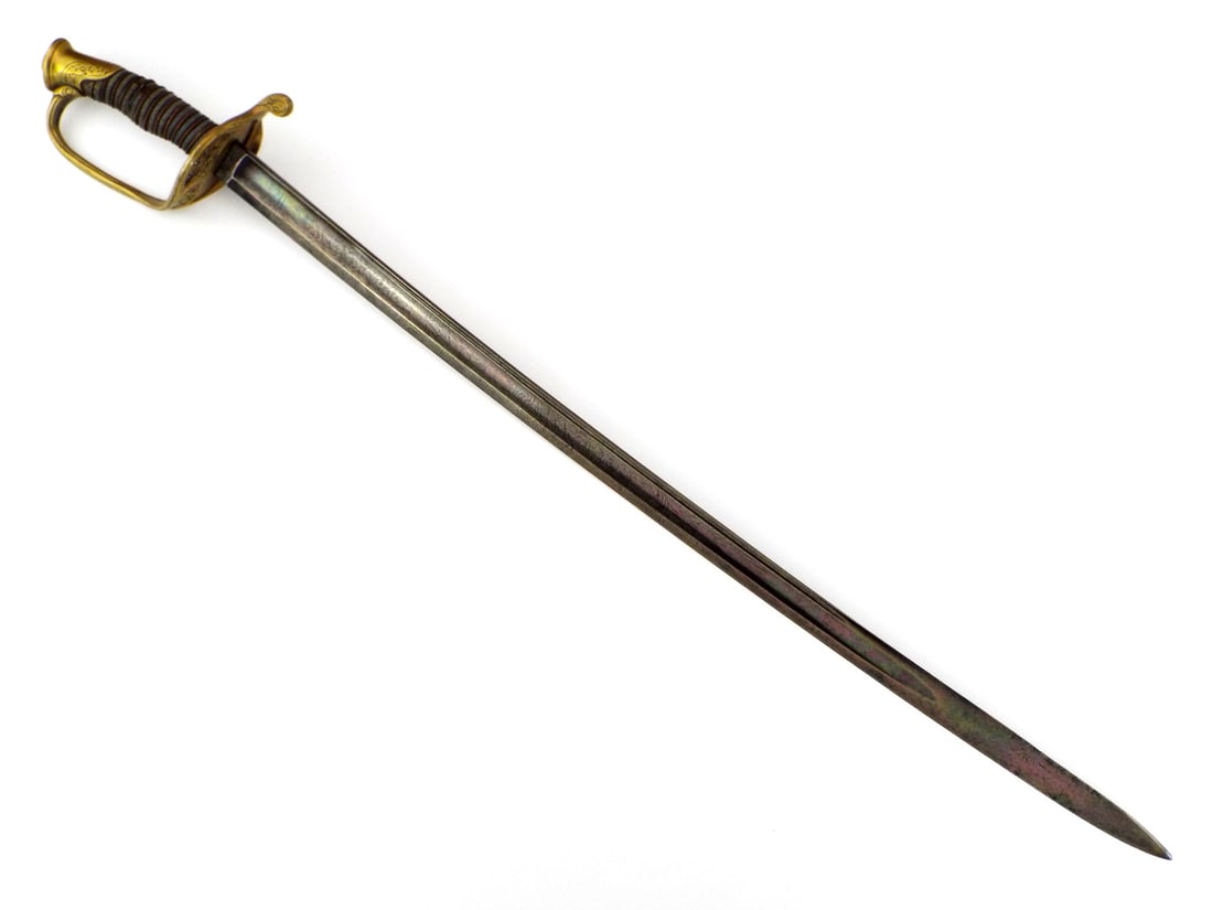 Fine US Civil War Staff & Field Sword By W.H. HORSTMANN & SONS with Engraved Patriotic Motifs (1 of 20)