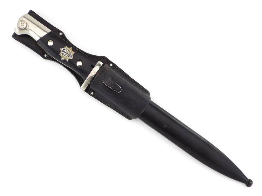 German WWII RLB Dress Bayonet By WKC SOLINGEN with Enamel Grip Badge (1 of 16)