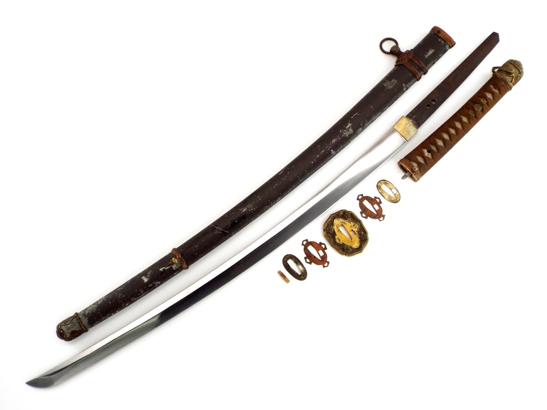 Japanes WWII Officer Katana Sword: Japanes WWII Officer Katana Sword