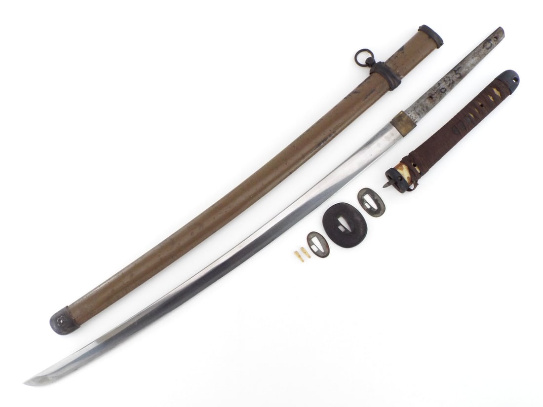 Japanes WWII Officer Katana Sword: Japanes WWII Officer Katana Sword