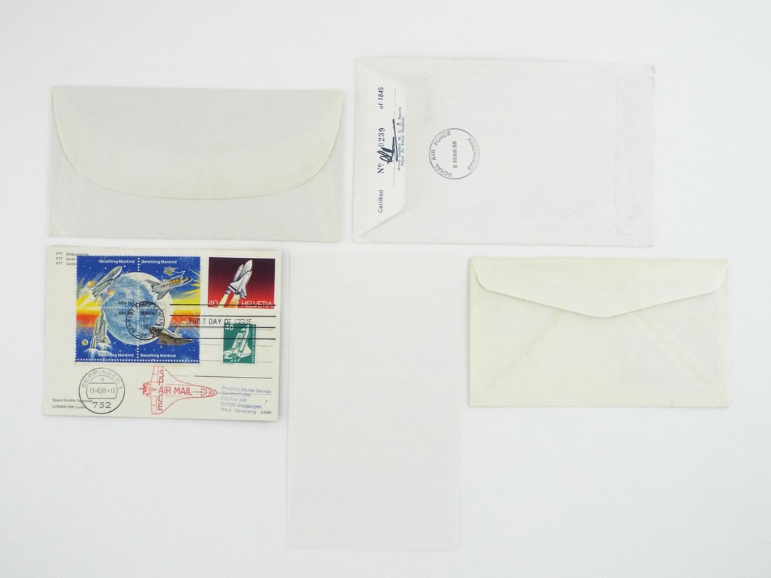 US Cold War SPACE RACE Covers & Ephemera Group - 2