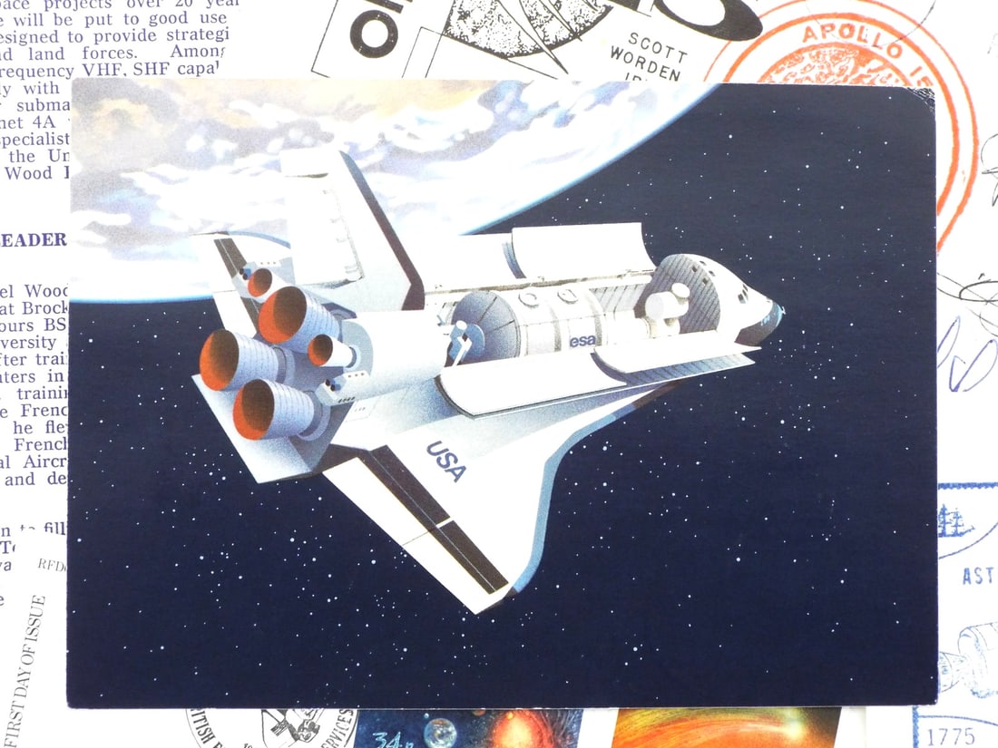 US Cold War SPACE RACE Covers & Ephemera Group - 3