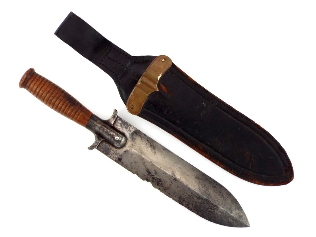 Very Rare US Indian Wars Springfield Armory M1880 Trowel Knife 963 Out of 1000 Made (1 of 12)