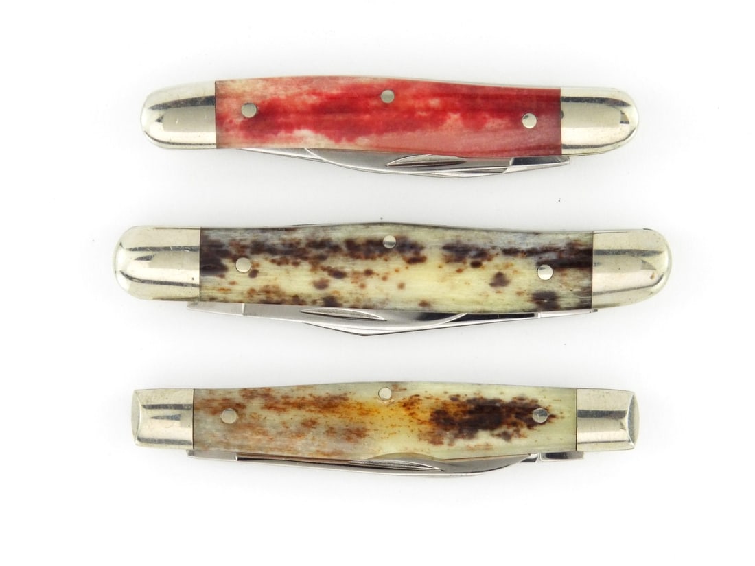 Three Case XX Pocket Knives (1 of 5)