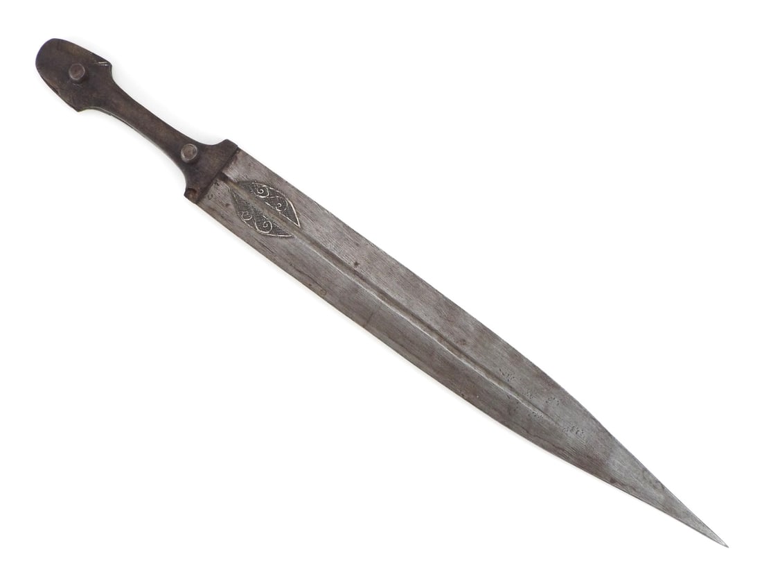 Imperial Russian Caucasian Cossack Kindjal with SILVERED CARTOUCHE (1 of 12)