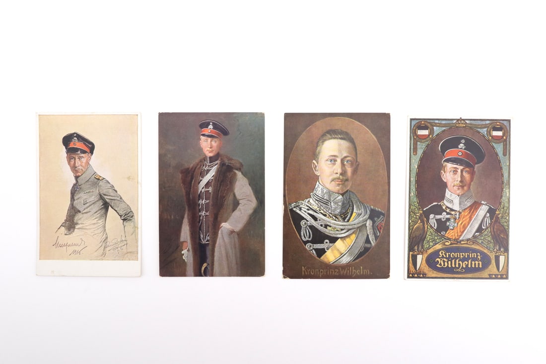 German WWI Imperial Prince Wilhelm Picture Postcards (1 of 6)