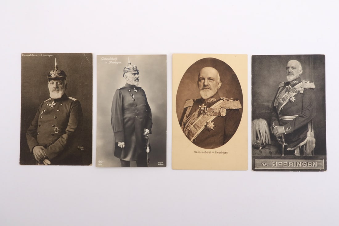 German WWI Generaloberst v. Heeringen Charity Postcards (1 of 6)