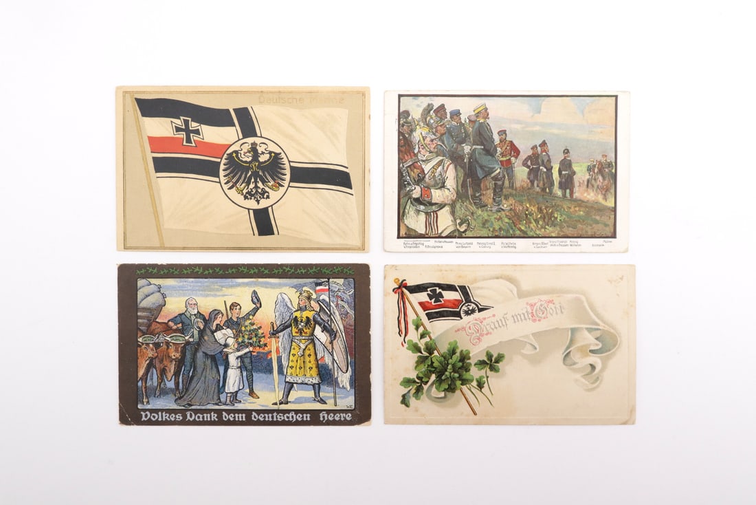 German WWI Imperial Postcards Patriotic Grouping (1 of 6)