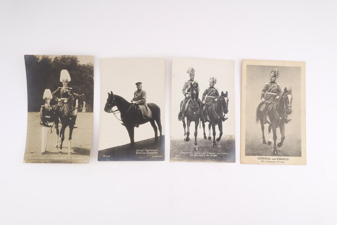 German WWI Real Photo Postcards Prussian Royalty Commanders (1 of 6)