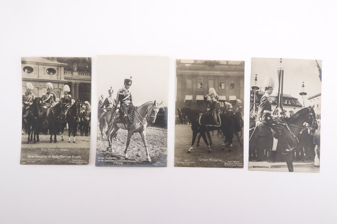 German WWI Photo Postcards Crown Prince (1 of 6)