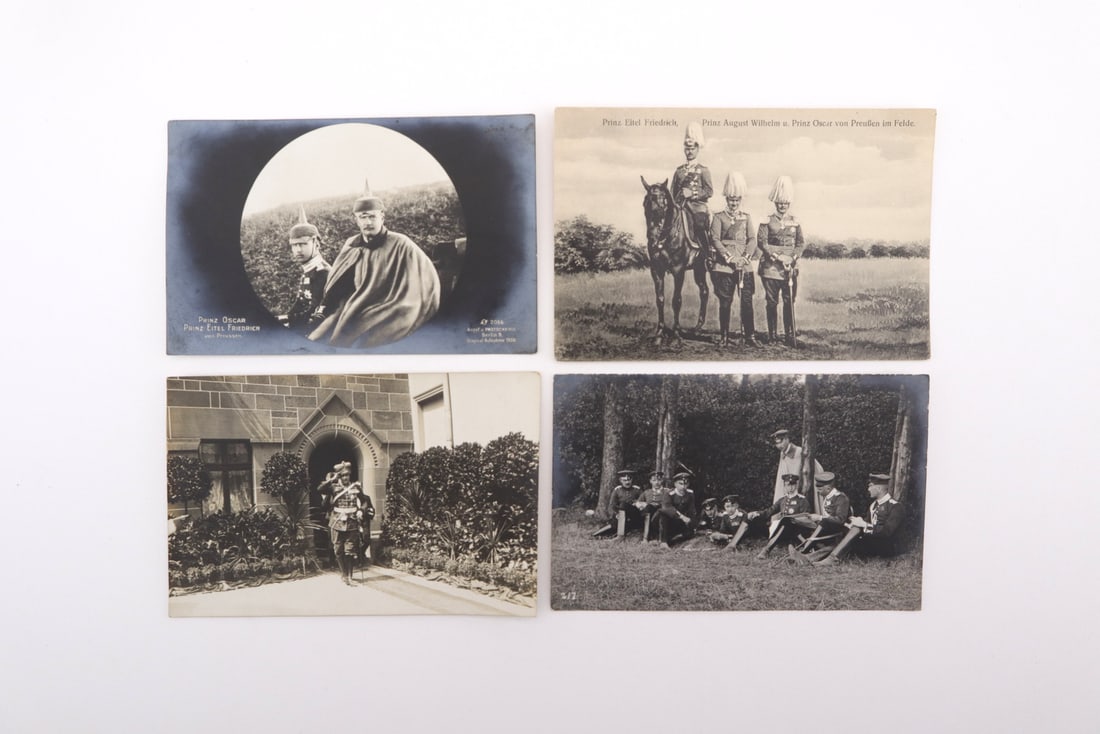 Prussian WWI Real Photo Postcards Prince Eitel Friedrich (1 of 6)