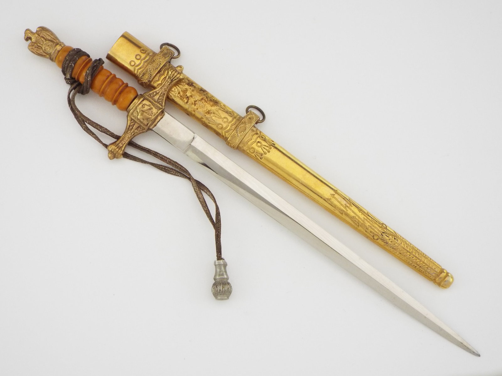 German WWII MINIATURE Salesman Sample Naval Officer Dagger (1 of 10)