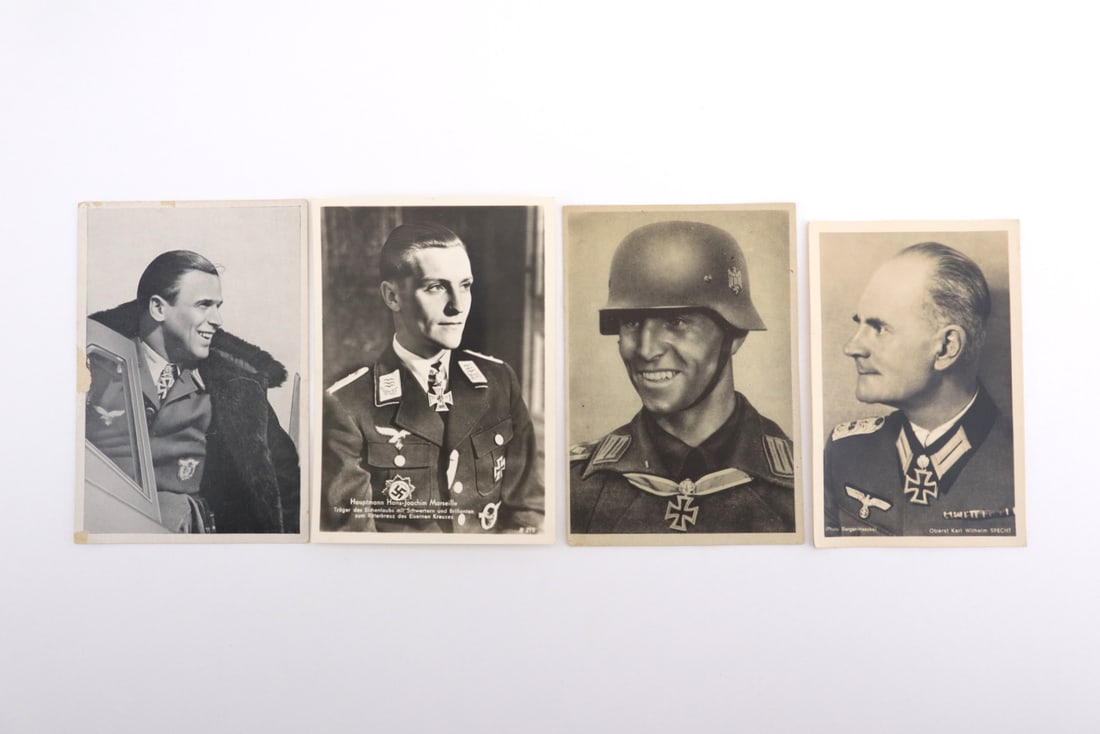 German WWII Propaganda Postcards Knights Cross Recipients (1 of 6)