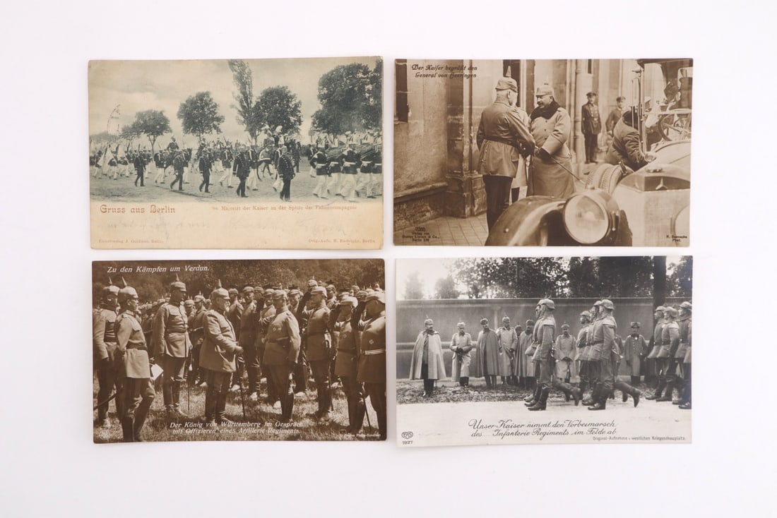 German WWI Postcard Group Imperial ARMY LEADERS (1 of 6)