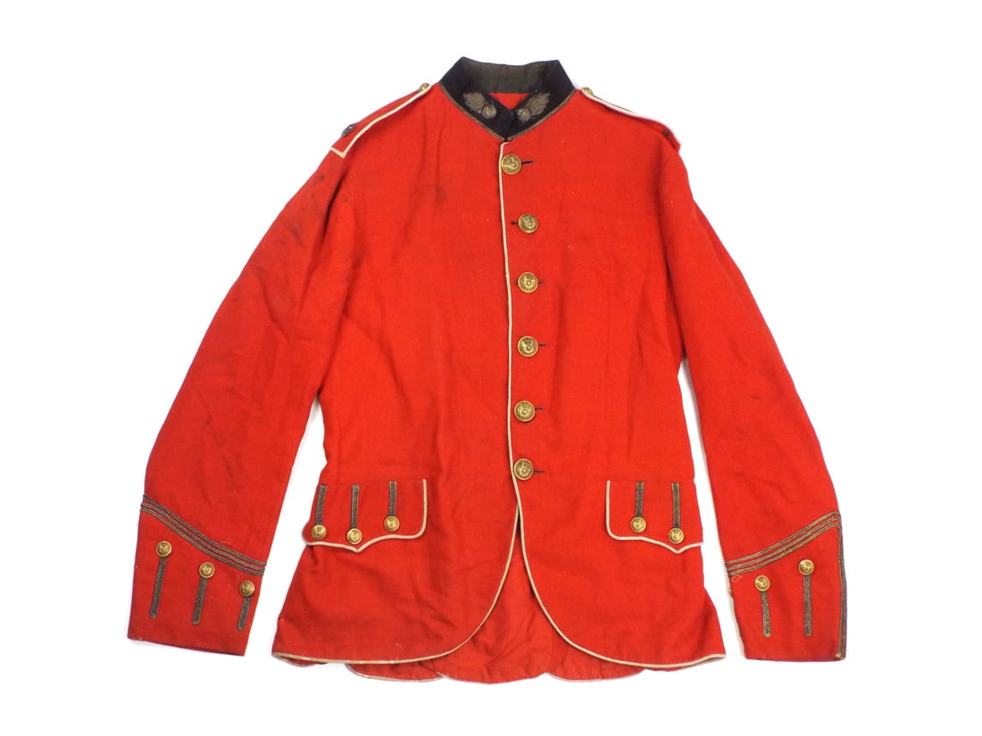 British Victorian to WWI Officer Doublet SCOTTISH REGIMENT London Buttons (1 of 10)