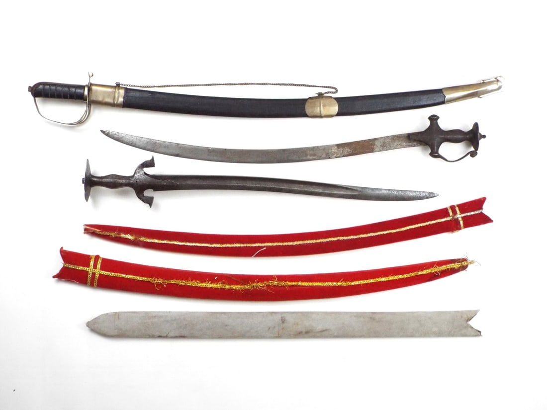 Group of SWORDS and Scabbards for Restoration Project: Group of SWORDS and Scabbards for Restoration Project