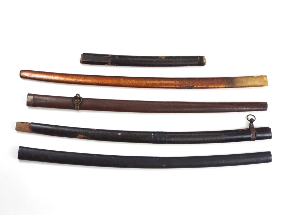 Group of JAPANESE Scabbards: Group of JAPANESE Scabbards