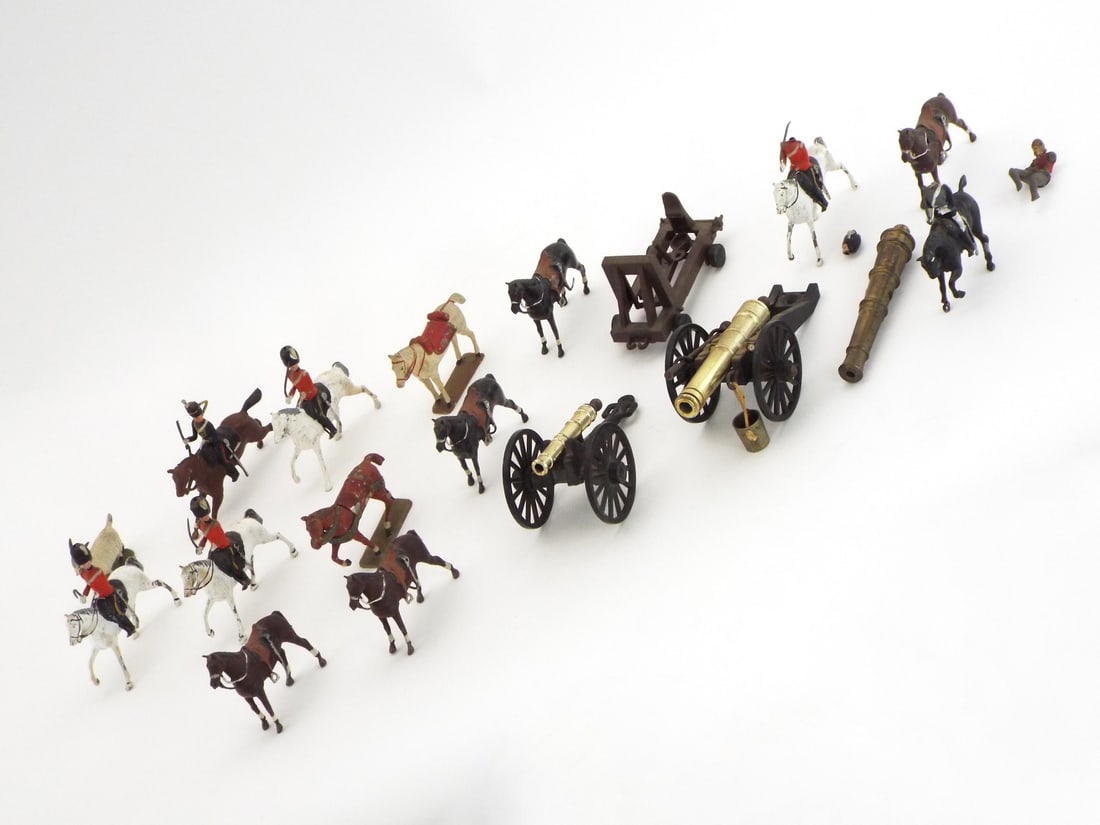 Group of 19th C. Toy Soldiers (1 of 9)